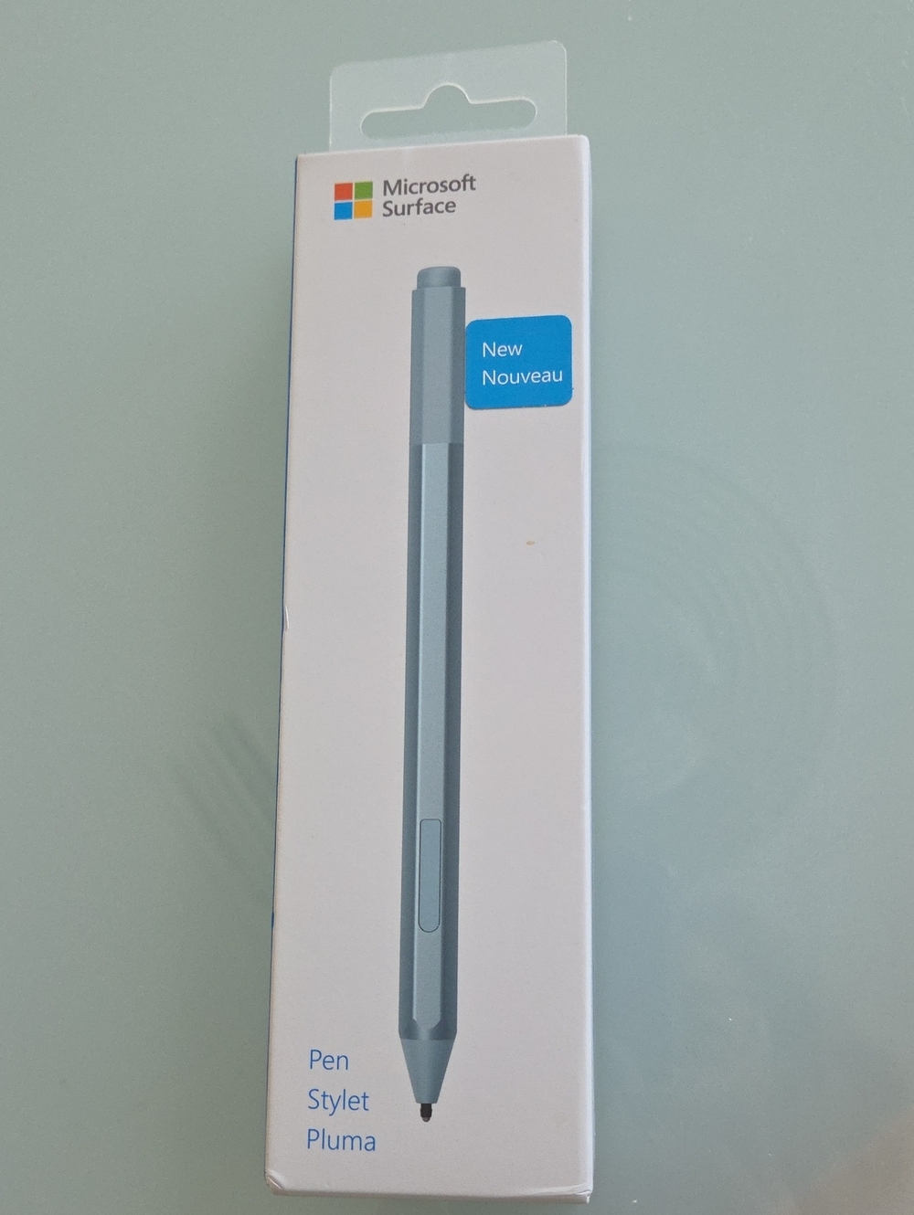 Microsoft Accessory Box with Multicolor Logo - White Packaging